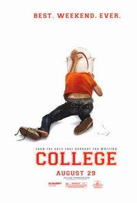 College Movie Poster Print showcasing vibrant campus life.