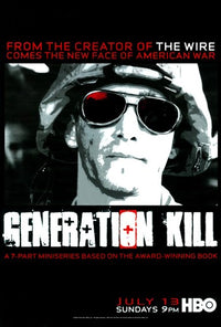 Generation Kill Movie Poster Print showcasing modern warfare drama.
