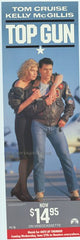 Top Gun Movie Poster Print featuring iconic aviation imagery.