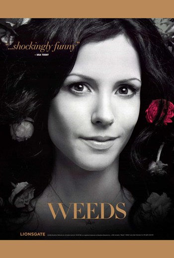 Weeds TV Series Movie Poster Print showcasing iconic artwork.