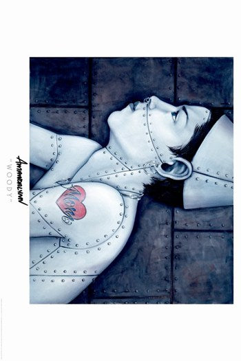 AmandaLynn Movie Poster Print showcasing vibrant cinematic art.