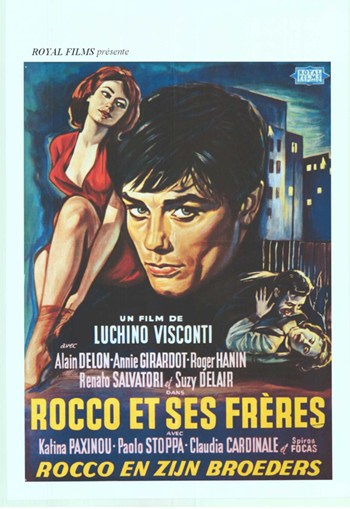 Rocco and His Brothers Movie Poster Print showcasing iconic imagery.