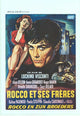 Rocco and His Brothers Movie Poster Print showcasing iconic imagery.