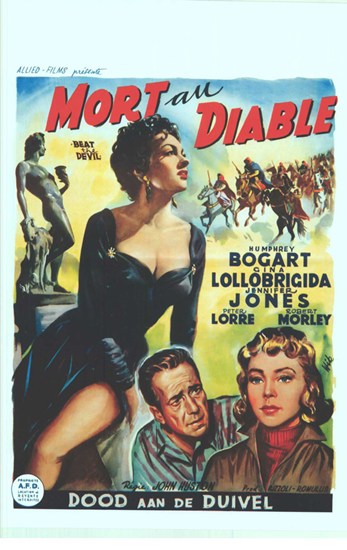 Beat the Devil Movie Poster Print showcasing classic cinema art.