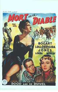 Beat the Devil Movie Poster Print showcasing classic cinema art.