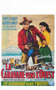Bend of the River Movie Poster Print featuring vibrant colors and classic design.