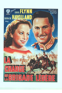 The Charge of the Light Brigade Movie Poster Print showcasing cinematic history.