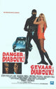 Danger Diabolik Movie Poster showcasing classic cinema art.