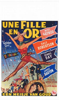 Golden Girl Movie Poster Print showcasing classic film art.
