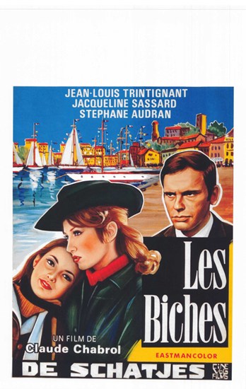 Les Biches Movie Poster - Captivating Film Artwork