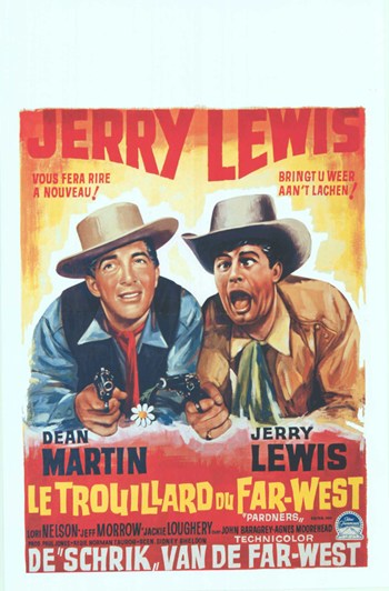 Pardners Movie Poster Print featuring classic western film art