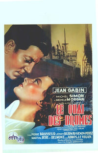 Port Of Shadows Movie Poster Print showcasing classic film imagery.