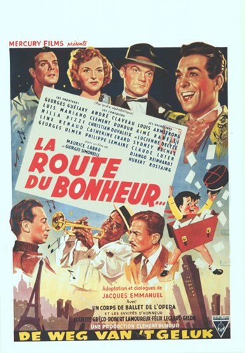 The Road To Happiness movie poster print showcasing vibrant colors and inspiring imagery.