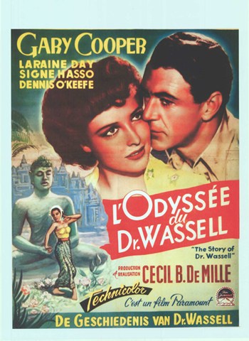 The Story of Dr. Wassell Movie Poster Print showcasing classic film art.
