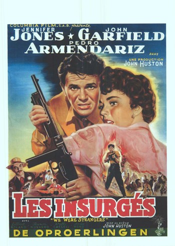 We Were Strangers Movie Poster Print showcasing classic film artwork.