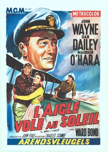 The Wings of Eagles Movie Poster Print showcasing adventure and freedom.