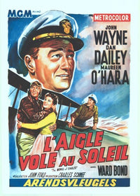 The Wings of Eagles Movie Poster Print showcasing adventure and freedom.