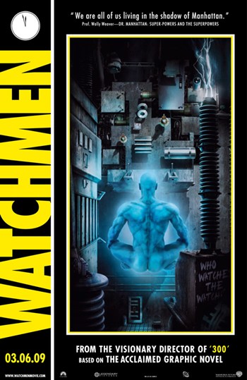 The Watchmen Style B Movie Poster Print featuring iconic artwork.