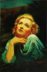 Blonde Venus Movie Poster showcasing classic cinema allure.