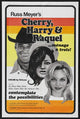 Cherry Harry and Raquel Movie Poster Print featuring vibrant colors and cinematic design.