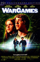 War Games Movie Poster Print showcasing a digital warfare theme.