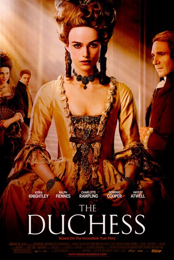 The Duchess Movie Poster Print showcasing elegant film imagery.