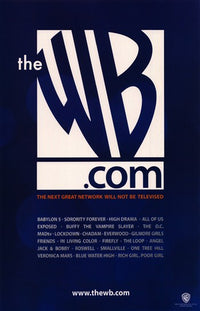 The WB TV Movie Poster Print showcasing vibrant colors and high-quality design.