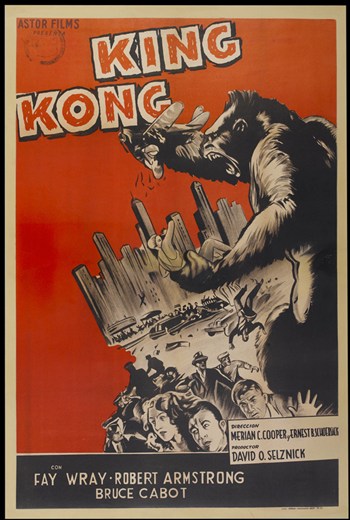 King Kong Movie Poster Print - Classic Film Art