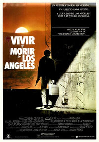 To Live and Die in LA Movie Poster Print showcasing cinematic art.