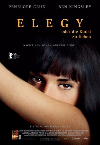 Elegy Movie Poster Print showcasing cinematic art.