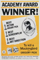 To Kill a Mockingbird Movie Poster Print showcasing classic literature themes