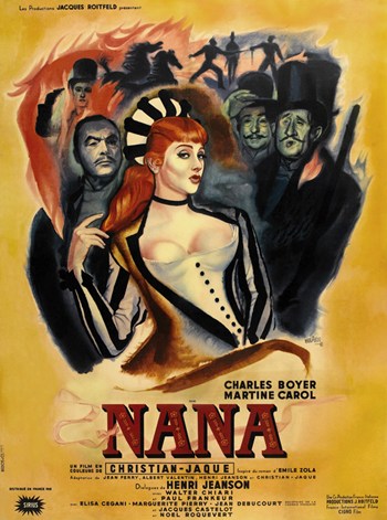 Nana Movie Poster Print showcasing cinematic art.