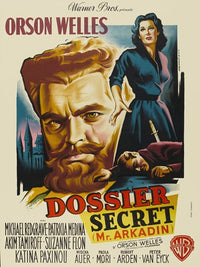 Mr. Arkadin Movie Poster Print showcasing classic film art.