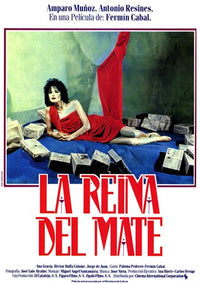 La Reina del Mate Movie Poster Print showcasing vibrant cinematic art.