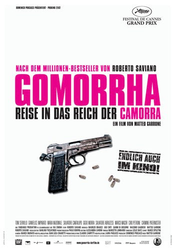 Gomorrah Movie Poster Print showcasing intense cinematic art.
