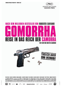 Gomorrah Movie Poster Print showcasing intense cinematic art.