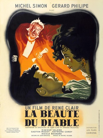 Beauty and the Devil Movie Poster Print showcasing classic film art.