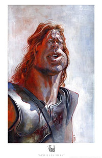 Achilles Heel Movie Poster Print featuring cinematic art.