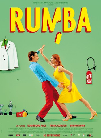 Rumba Movie Poster Print showcasing vibrant dance imagery.