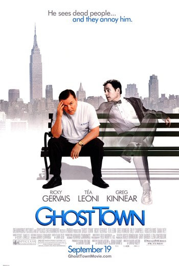 Ghost Town Movie Poster - Captivating Cinematic Art