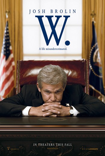 W. Movie Poster Print showcasing cinematic art.