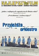 The Band's Visit movie poster print featuring vibrant artwork.