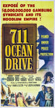711 Ocean Drive Movie Poster Print showcasing classic cinema art.