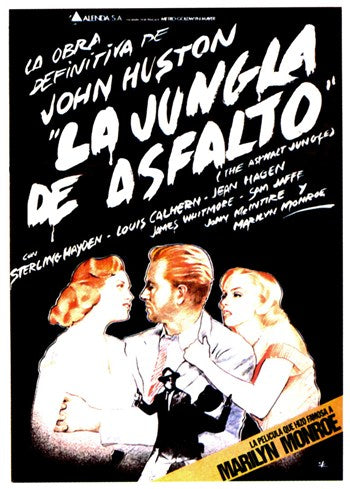 The Asphalt Jungle movie poster print showcasing classic film art.
