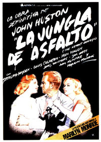 The Asphalt Jungle movie poster print showcasing classic film art.