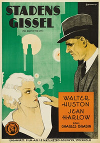 The Beast of the City movie poster print showcasing dramatic film imagery.