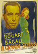 The Big Sleep Movie Poster Print featuring vintage film noir design.