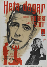 Dead Reckoning Movie Poster Print showcasing thrilling cinematic art.