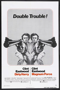 Dirty Harry Movie Poster Print featuring Clint Eastwood