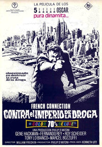 The French Connection Movie Poster Print showcasing classic film art.